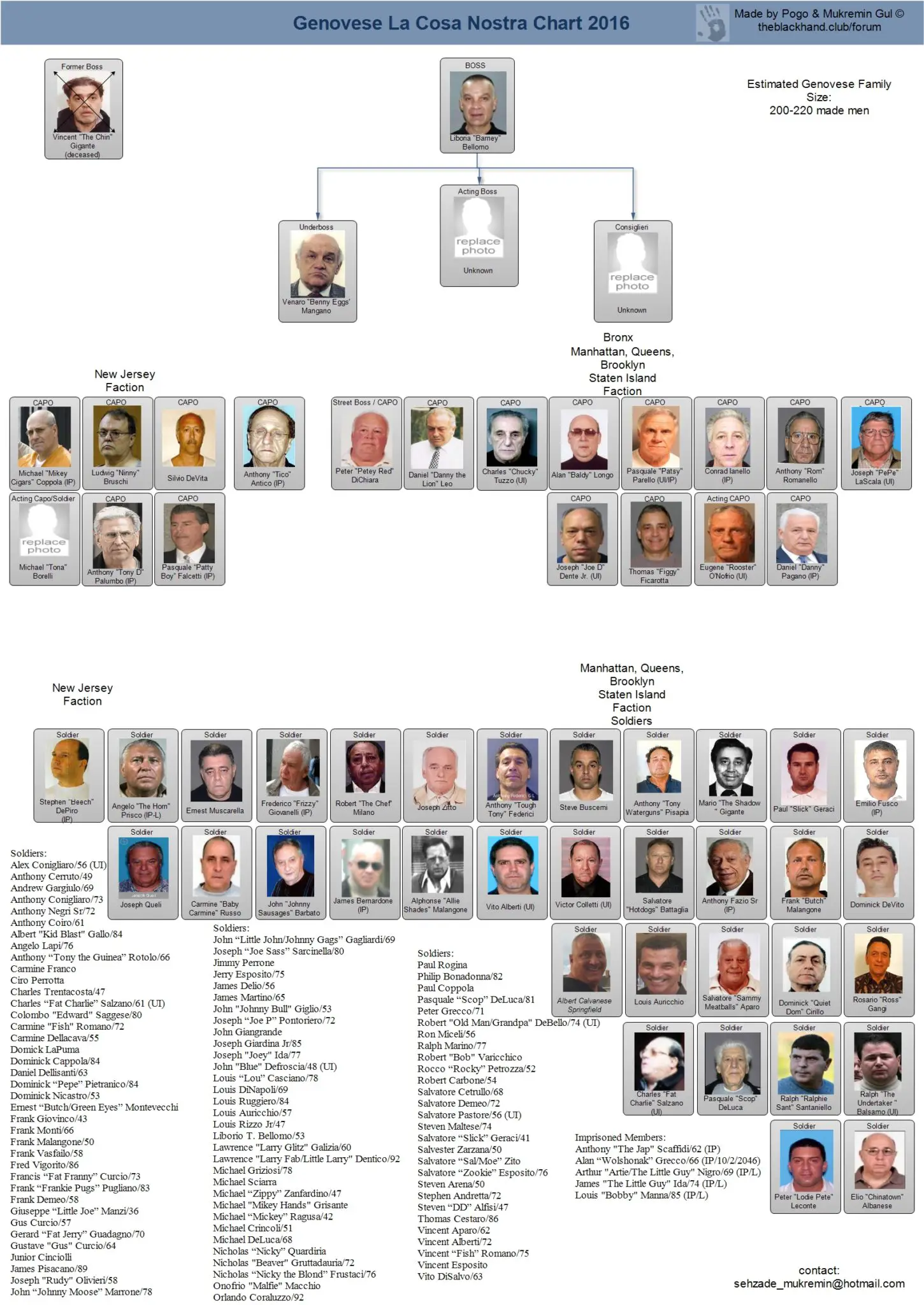 Chicago Crime Family Chart
