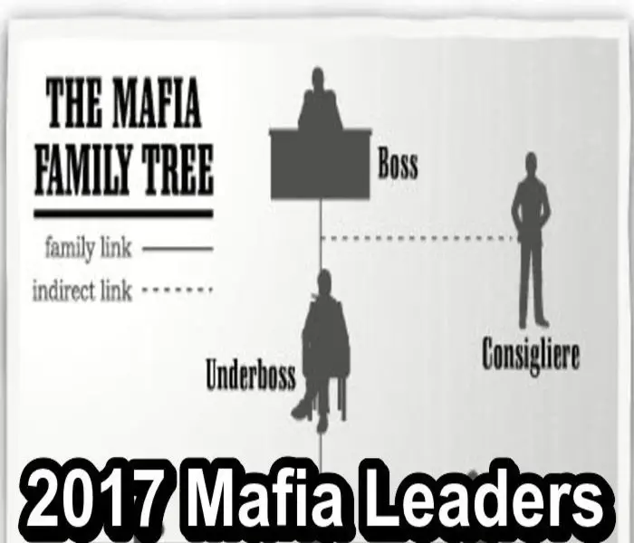 Genovese Crime Family Chart 2017