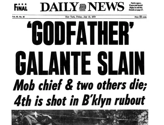 The Assassination of Bonanno Family leader Carmine Galante