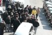 Funeral procession for Rosario Sparacio, 70, brother of ex-mafioso Luigi Sparacio