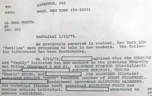 1976 FBI document details Carlo Gambino’s fear for the future of the mafia – and he was right. An FBI document that was filed away nearly 45 years ago, documents a 1976 vote by New York’s ruling mob commission. For the first time in two decades, they are discussing admitting new members.