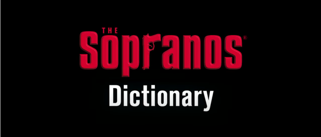 The Sopranos Visual Dictionary