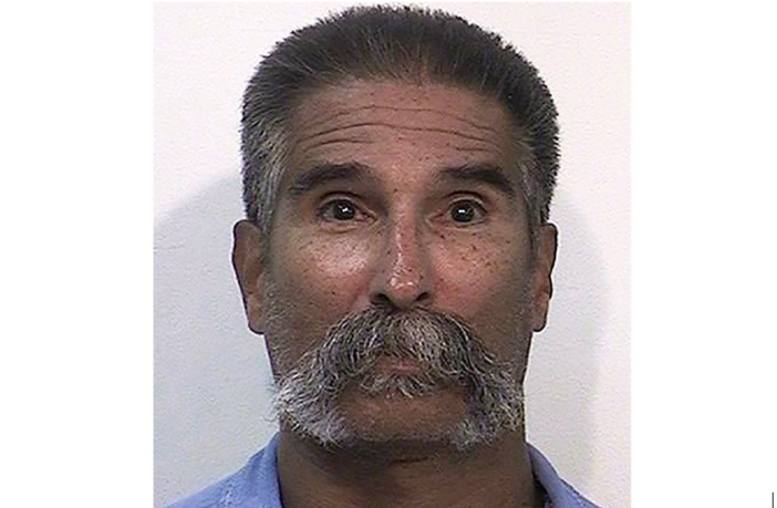 Mug shot of Mexican Mafia boss, Danny Roman. He was stabbed to death in a California Supermax prison.