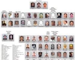 Gambino Mafia Family Chart 2016